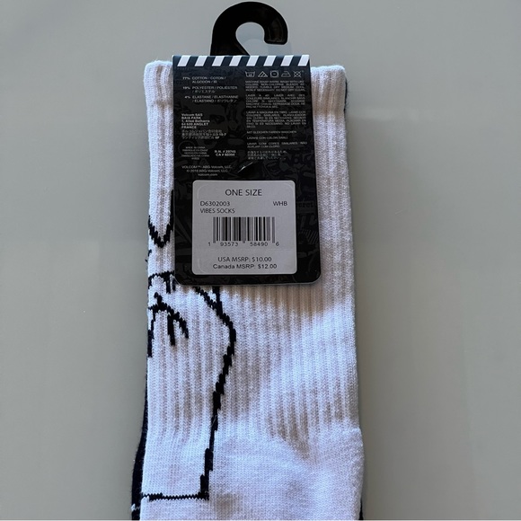 NWT Volcom “Vibes” crew socks. - Picture 4 of 5